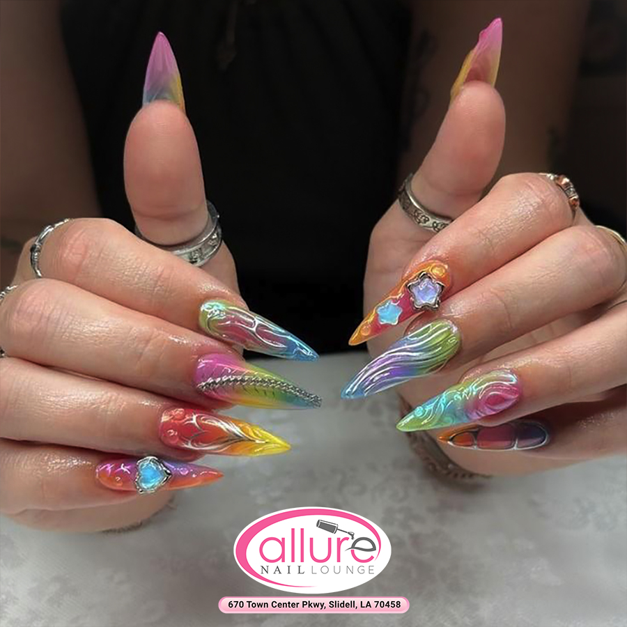 Allure Nail Lounge_Summer nail design
